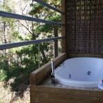 Spa overlooking Doctors Gully